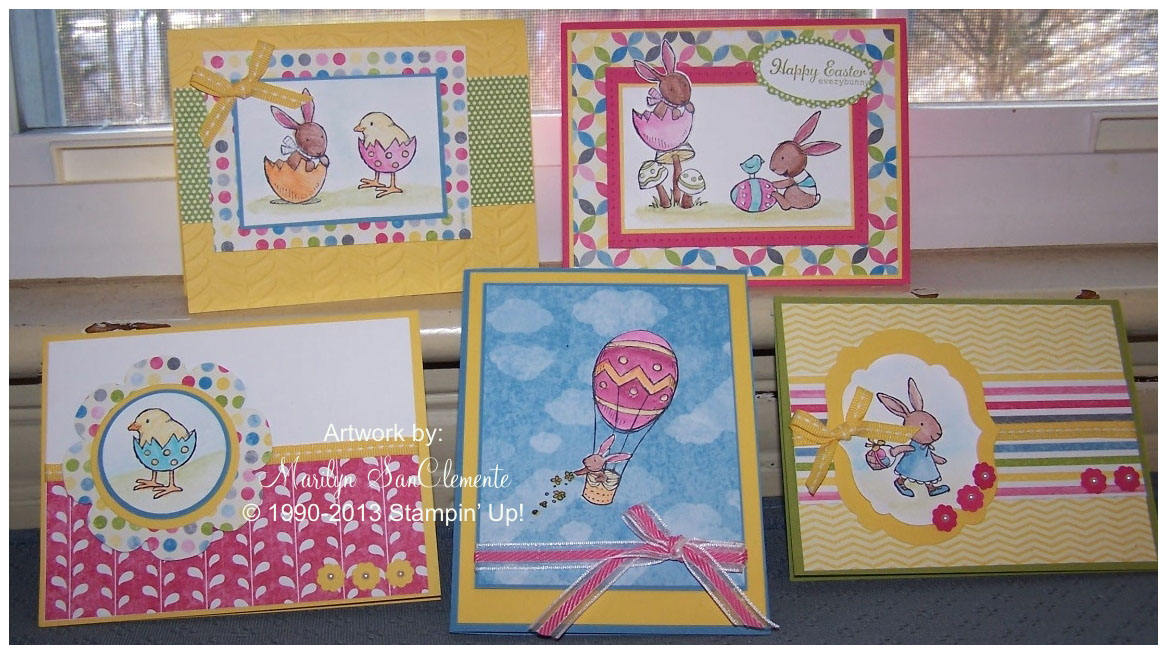 Everybunny Easter Card Kit – Stamp with Marilyn Classes